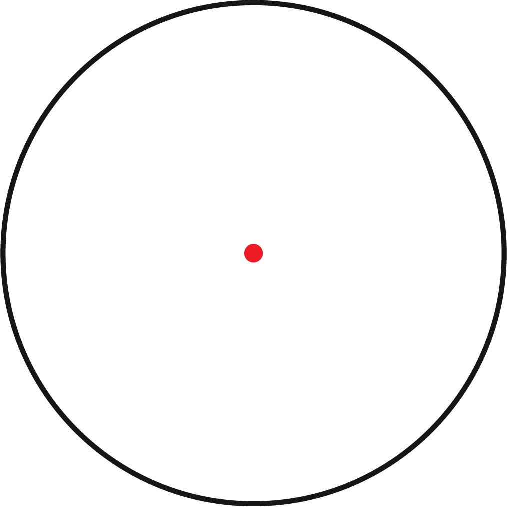 2 MOA RED DOT - White Version