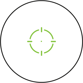 MULTI RETICLE GREEN DOT - White Version
